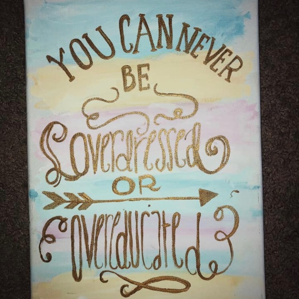 Hand Made Acrylic Canvas